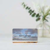Sunset Sky CA MFT-Intern Business Appointcard Afsprakenkaartje (Staand voorkant)