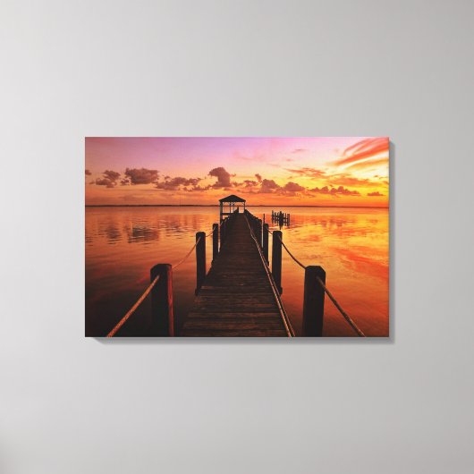 Sunset Sky Canvas Afdruk (Voorkant)