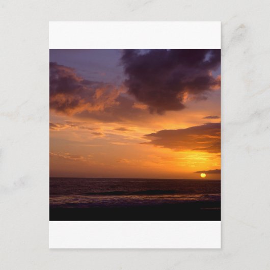 Sunset Sky Carpinteria California Briefkaart (Voorkant)