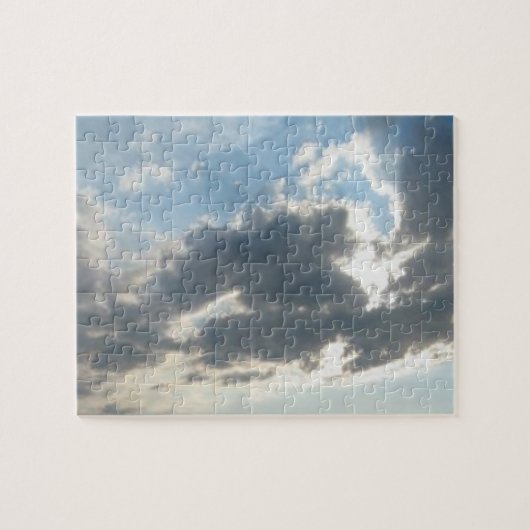 Sunset Sky en Clouds Legpuzzel (Horizontaal)
