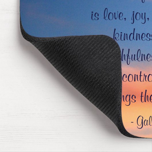 Sunset Sky Fruit of the Spirit Mousepad Muismat (Hoek)