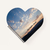 Sunset Sky gepersonaliseerd Notitieboek (Voorkant)