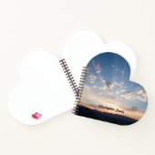 Sunset Sky gepersonaliseerd Notitieboek (Binnen)