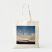 Sunset Sky gepersonaliseerd Tote Bag (Voorkant)