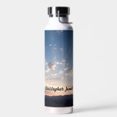Sunset Sky gepersonaliseerd Waterfles (Links)