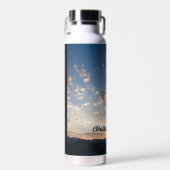 Sunset Sky gepersonaliseerd Waterfles (Voorkant)