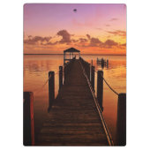 Sunset Sky Klembord (Achterkant)