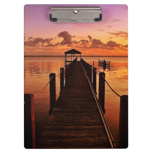 Sunset Sky Klembord (Voorkant)