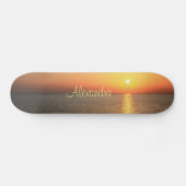 Sunset Sky Persoonlijk Skateboard (Horizontaal)