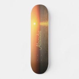 Sunset Sky Persoonlijk Skateboard