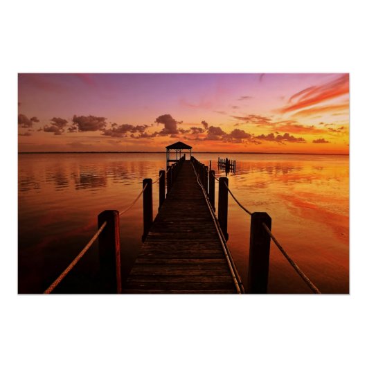 Sunset Sky Poster (Voorkant)