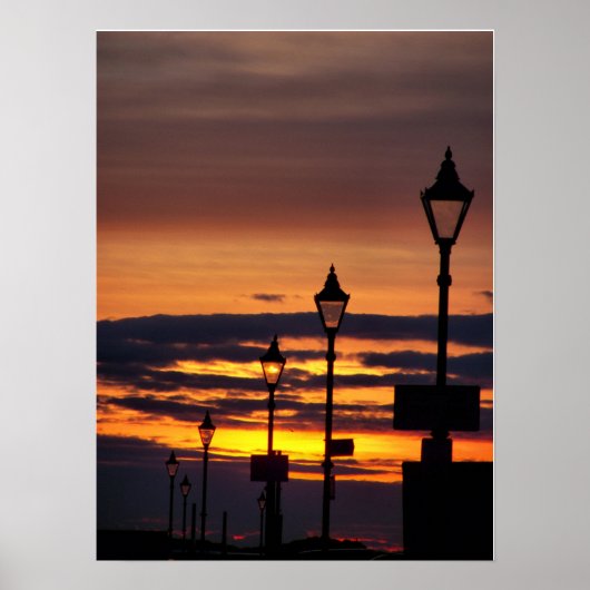 SUNSET SKY POSTER (Voorkant)