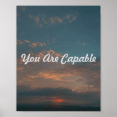 Sunset Sky Poster (Voorkant)