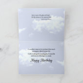 Sunset Sky Religieuze verjaardag Kaart (Binnen)