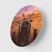 Sunset Sky Ronde Klok (Hoek)