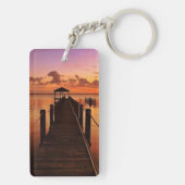 Sunset Sky Sleutelhanger (achterkant)