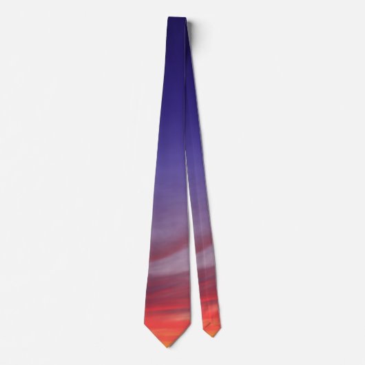Sunset Sky Stropdas (Voorkant)