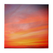 Sunset Sky Tegeltje (Voorkant)