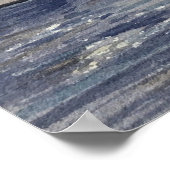 Sunset Sky Watercolor Painting  Poster (Hoek)