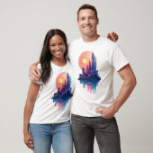 Sunset Skyline T-shirt (Unisex)