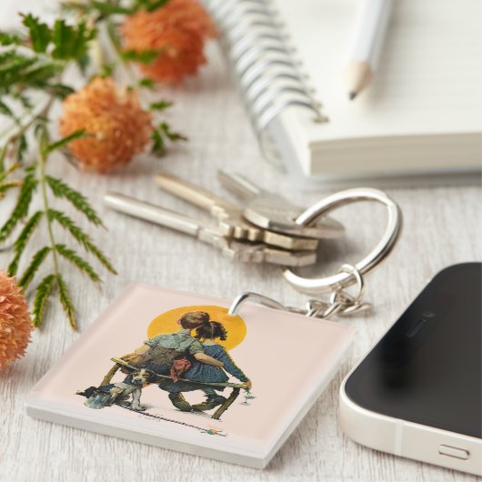 Sunset Sleutelhanger (Voorkant Rechts)