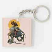 Sunset Sleutelhanger (Achterkant)