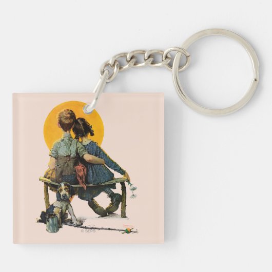 Sunset Sleutelhanger (Achterkant)