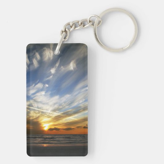 Sunset Sleutelhanger Two Sided (achterkant)