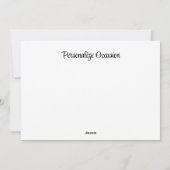 Sunset Smoky Mountain Mooie Waterverf Kunst Feestdagenkaart (Achterkant)