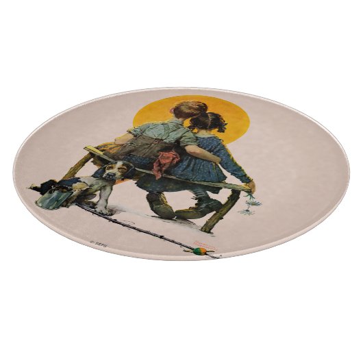 Sunset Snijplank (Hoek)