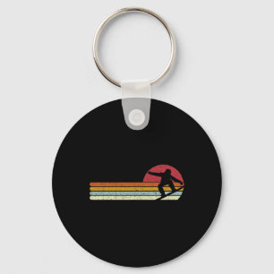Sunset Snowboarder snowboarders Sleutelhanger
