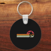 Sunset Snowboarder snowboarders Sleutelhanger (Voorkant)