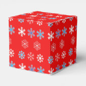 Sunset Snowflake Bedankdoosjes (Achterkant)