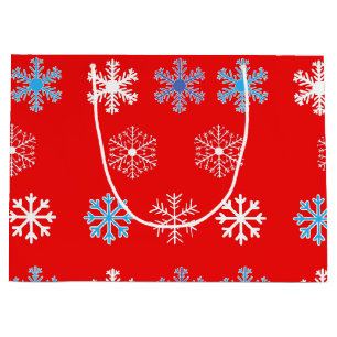 Sunset Snowflake Large Gift Bag Groot Cadeauzakje