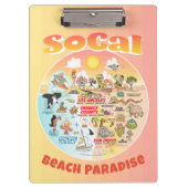 Sunset SoCal Klembord (Voorkant)