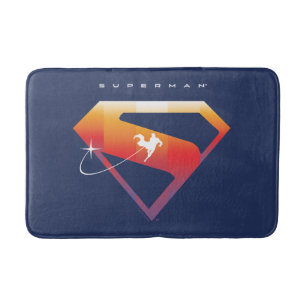 Sunset Solar Superman Shield Badmat