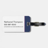 Sunset Solar Superman Shield Bagagelabel (Achterkant horizontaal)