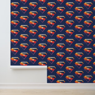 Sunset Solar Superman Shield Behang