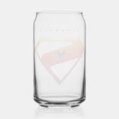 Sunset Solar Superman Shield Blikvorm Glas (Achterkant)