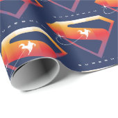 Sunset Solar Superman Shield Cadeaupapier (Rol Hoek)