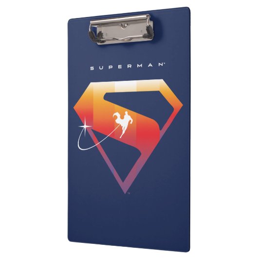 Sunset Solar Superman Shield Klembord (Links)