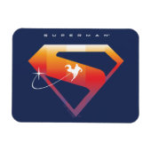 Sunset Solar Superman Shield Magneet (Horizontaal)