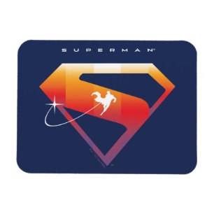 Sunset Solar Superman Shield Magneet
