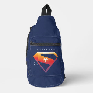 Sunset Solar Superman Shield Sling Bag