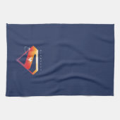 Sunset Solar Superman Shield Theedoek (Horizontaal)