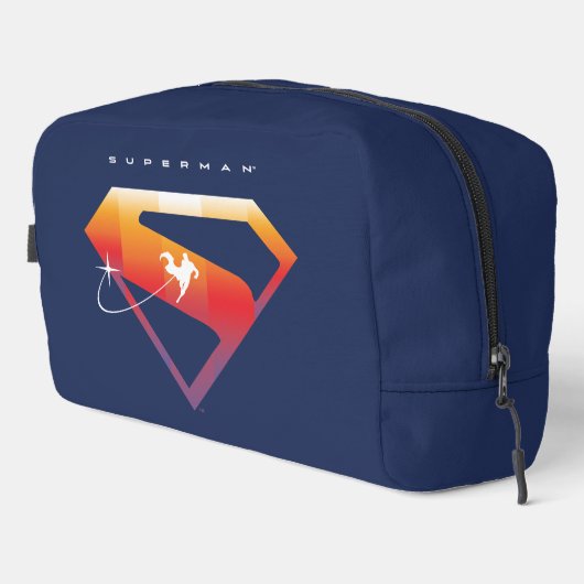 Sunset Solar Superman Shield Toilettasje (Rechterhoek)