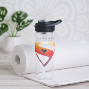 Sunset Solar Superman Shield Waterfles