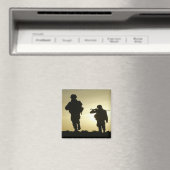 Sunset Soldiers Magneet (Insitu (Vaatwasser))