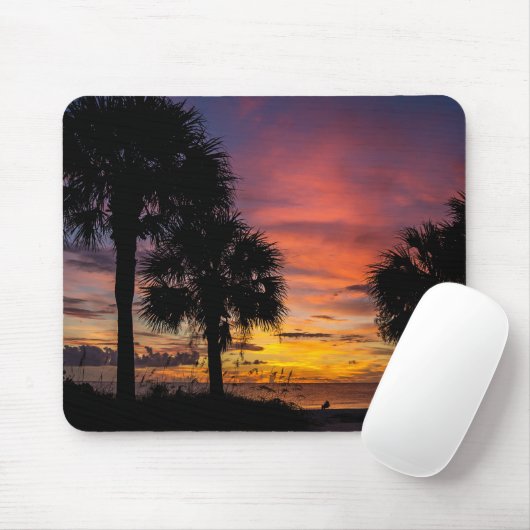 Sunset Solitude Mousepad Muismat (Met muis)