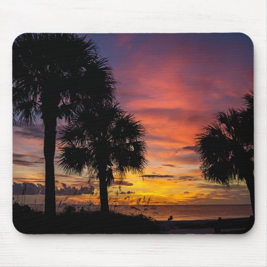 Sunset Solitude Mousepad Muismat (Voorkant)